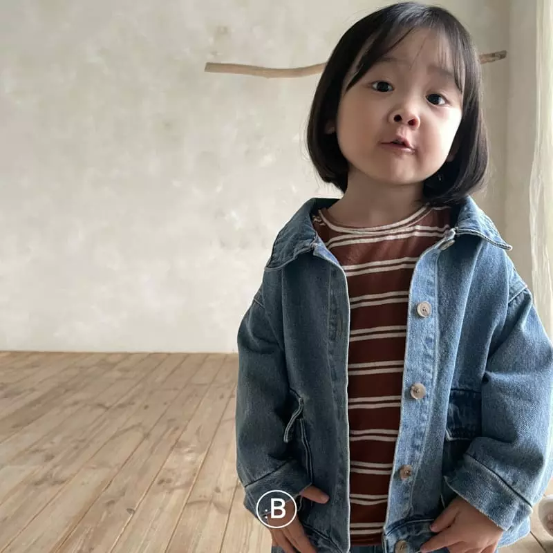 Bella Bambina - Korean Children Fashion - #stylishchildhood - Hayo Stripes Deggi Tee - 9
