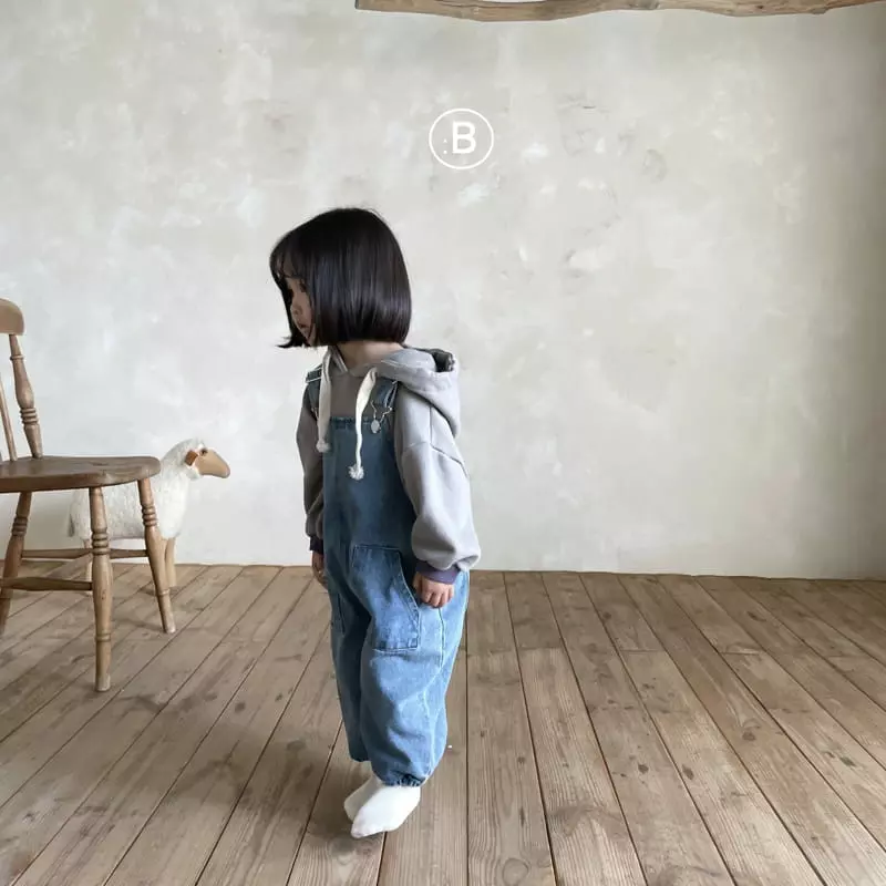 Bella Bambina - Korean Children Fashion - #stylishchildhood - Pori Bbang Dduck Dungarees - 9