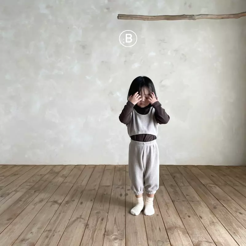 Bella Bambina - Korean Children Fashion - #toddlerclothing - Nerdy Waffle Pants - 3