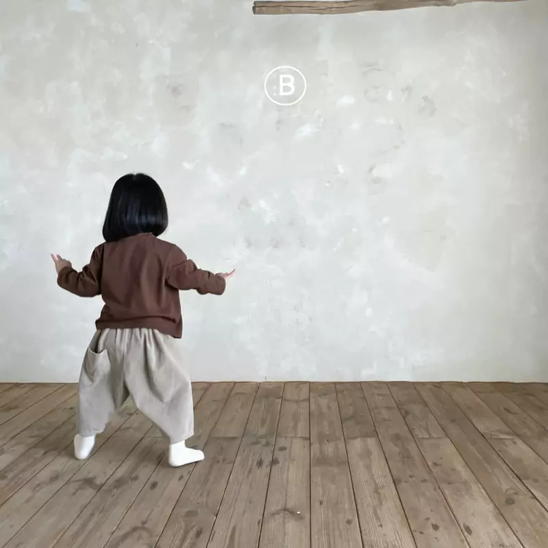 Bella Bambina - Korean Children Fashion - #toddlerclothing - Something Button Tee - 6