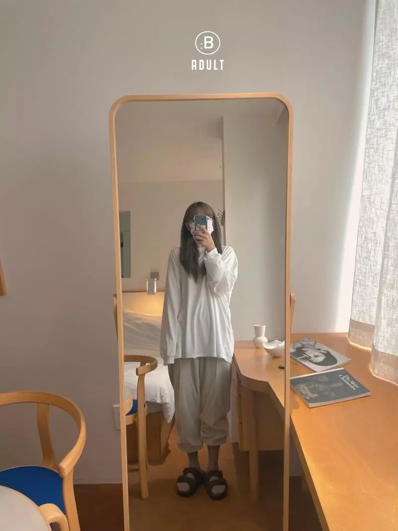 Bella Bambina - Korean Women Fashion - #restrostyle - Mom Basic Tee - 8