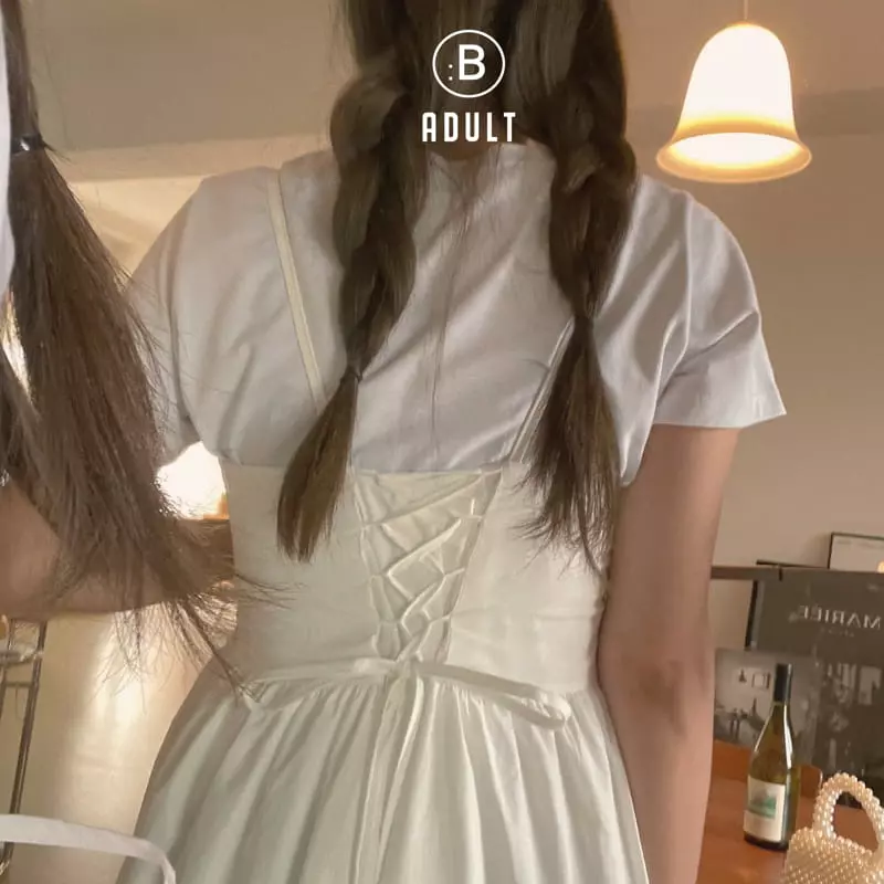 Bella Bambina - Korean Women Fashion - #restrostyle - Mom Chu Coret One-piece - 2