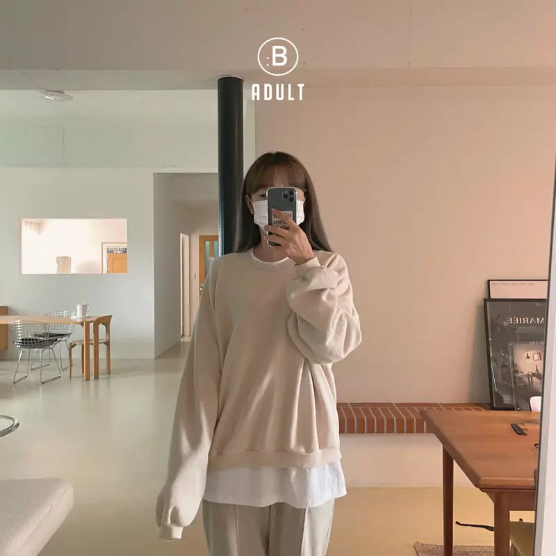 Bella Bambina - Korean Women Fashion - #romanticstyle - Mom Basic Tee - 9