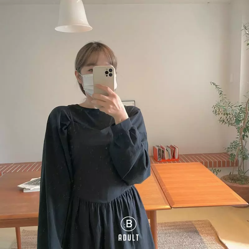 Bella Bambina - Korean Women Fashion - #romanticstyle - Mom Chu Coret One-piece - 3