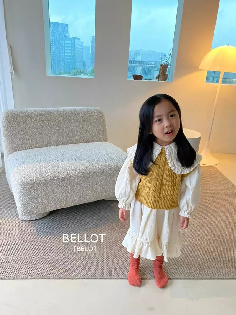 Bellot - Korean Children Fashion - #childofig - Collar One-piece - 7