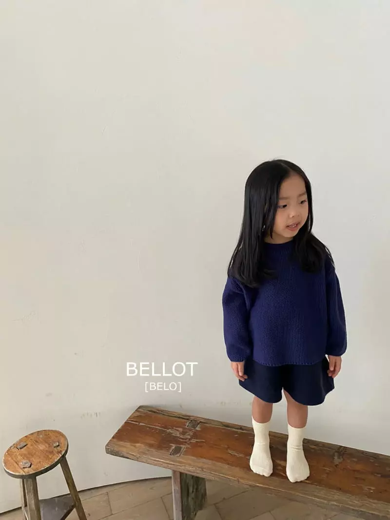 Bellot - Korean Children Fashion - #childofig - Powder Round Knit - 5