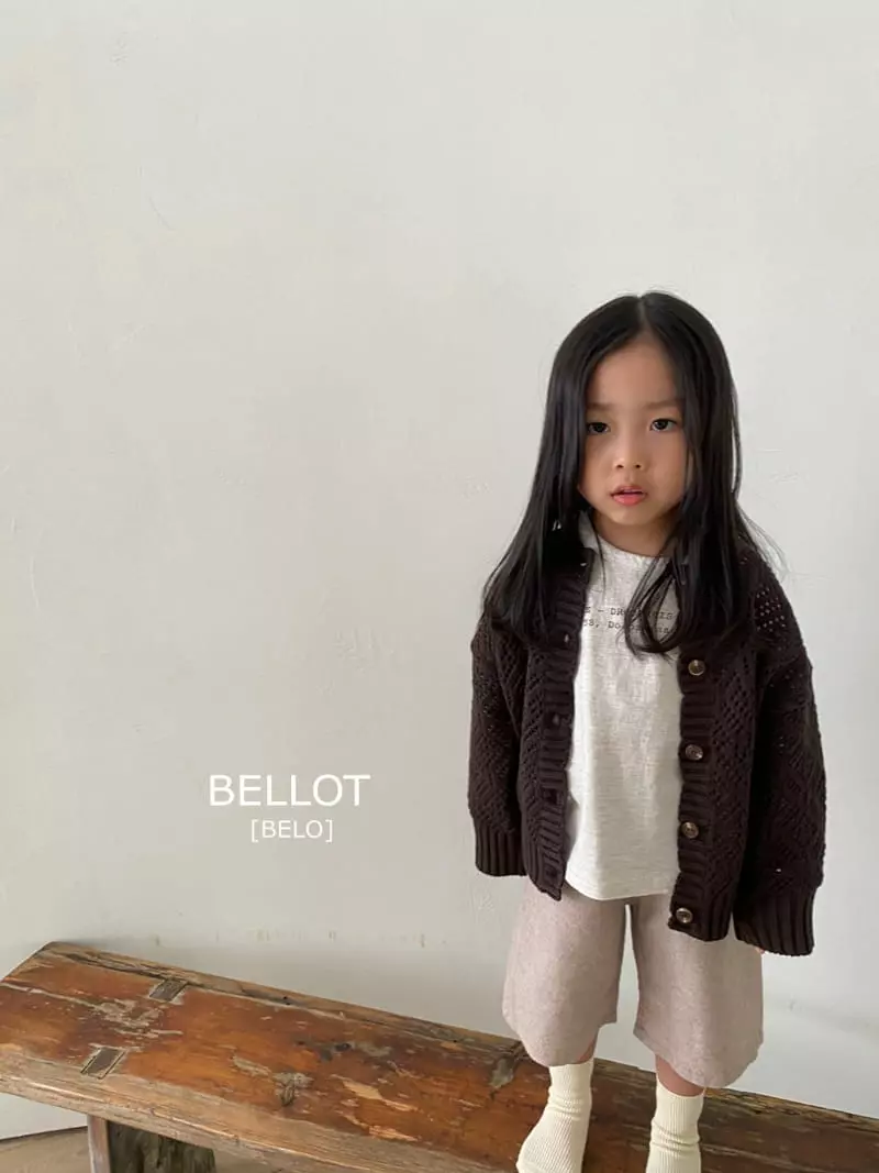 Bellot - Korean Children Fashion - #childofig - Flower Cardigan
