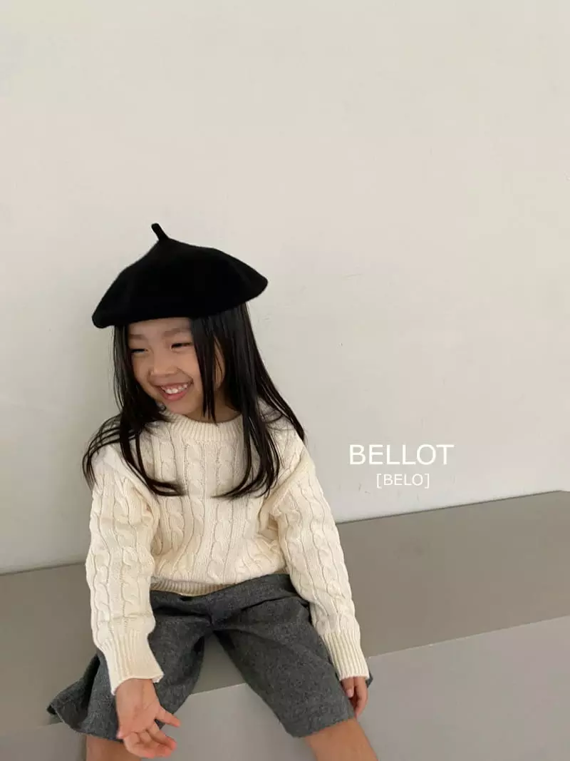 Bellot - Korean Children Fashion - #childrensboutique - Pepe Rounf Knit Tee - 3
