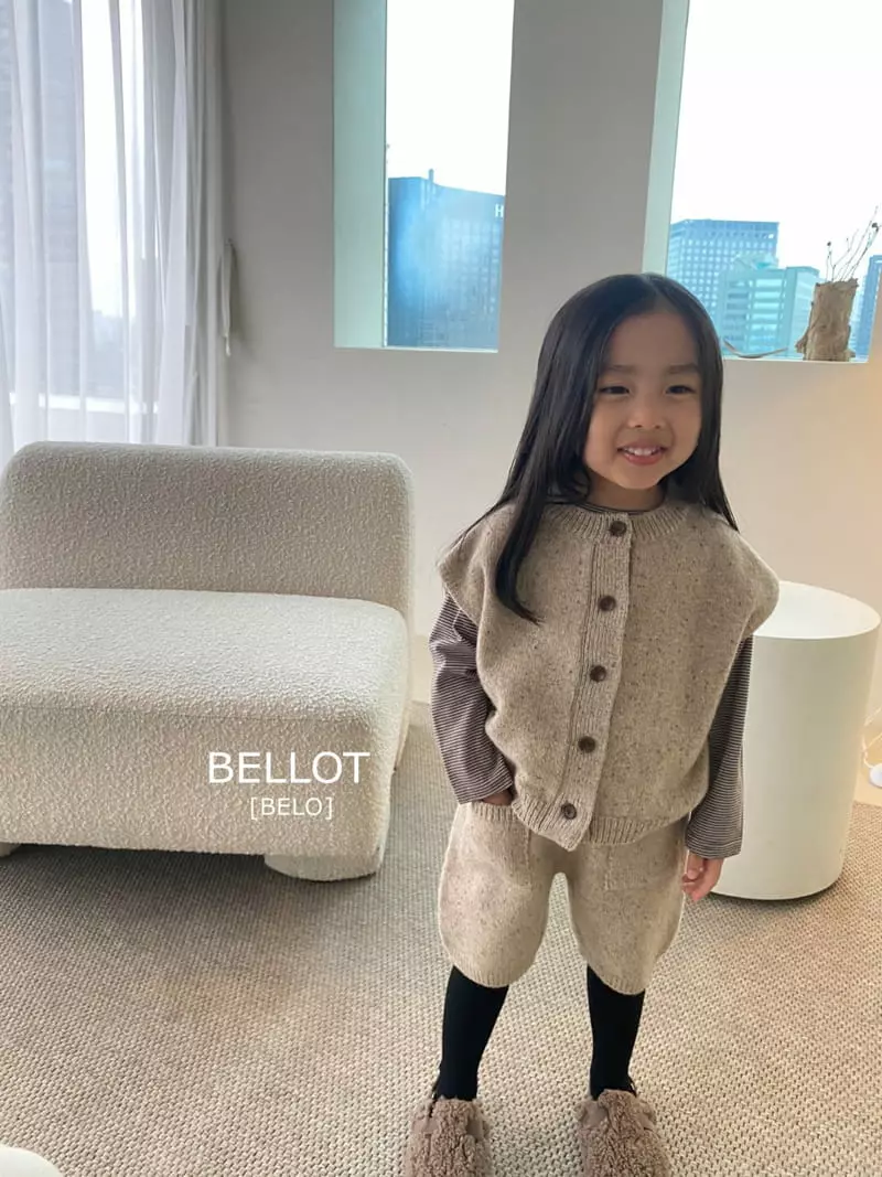 Bellot - Korean Children Fashion - #designkidswear - Pumpkin Round Vest - 2