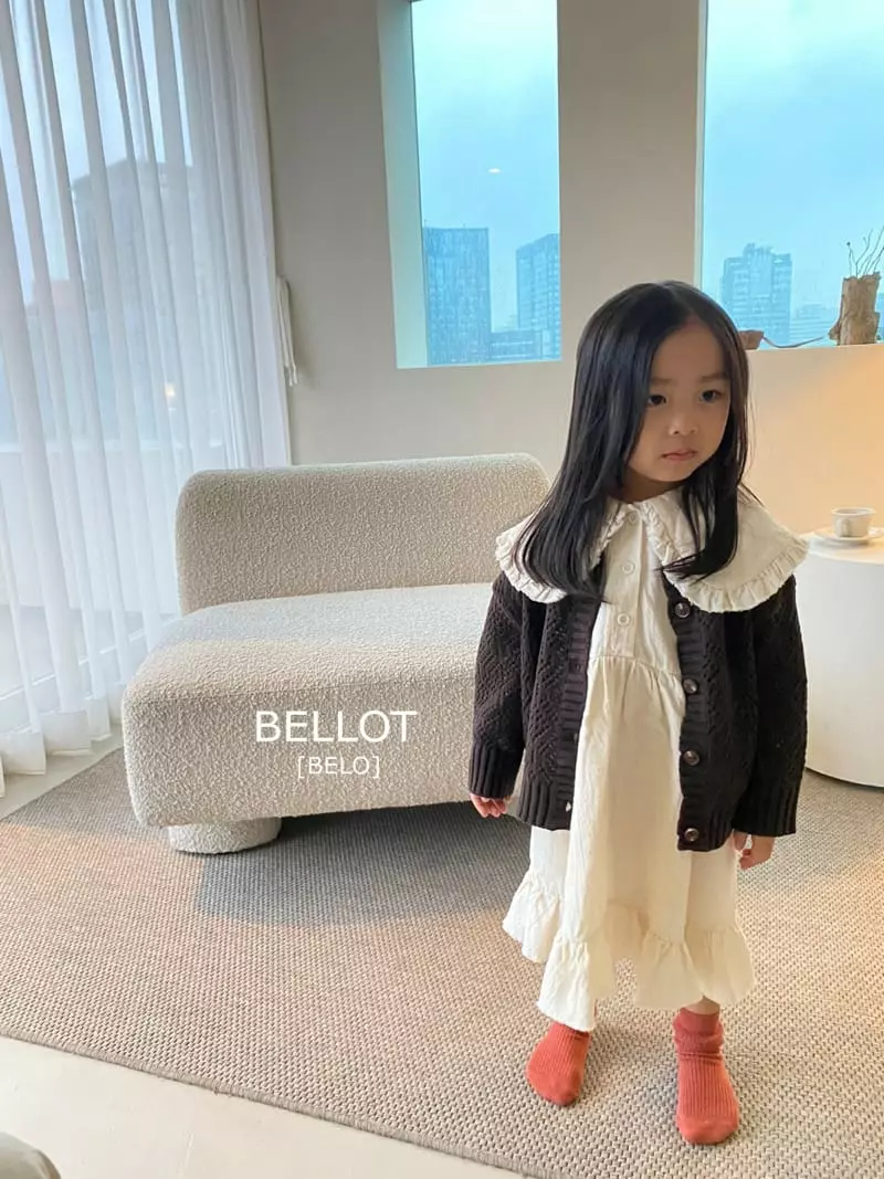 Bellot - Korean Children Fashion - #discoveringself - Collar One-piece - 10