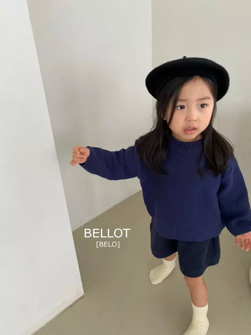 Bellot - Korean Children Fashion - #discoveringself - Powder Round Knit - 8