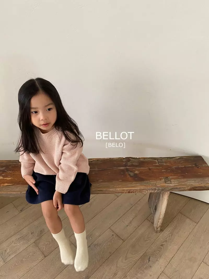 Bellot - Korean Children Fashion - #fashionkids - Powder Round Knit - 9