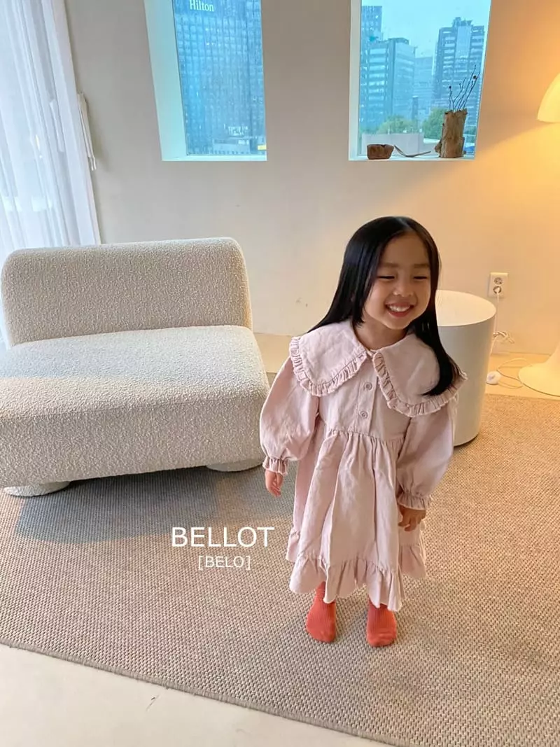 Bellot - Korean Children Fashion - #kidsshorts - Collar One-piece - 12