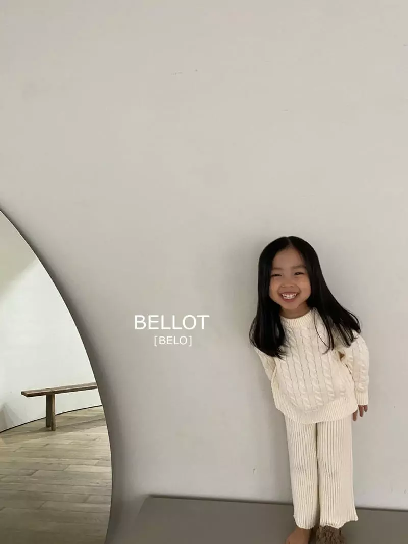 Bellot - Korean Children Fashion - #kidsshorts - Pepe Rounf Knit Tee - 7