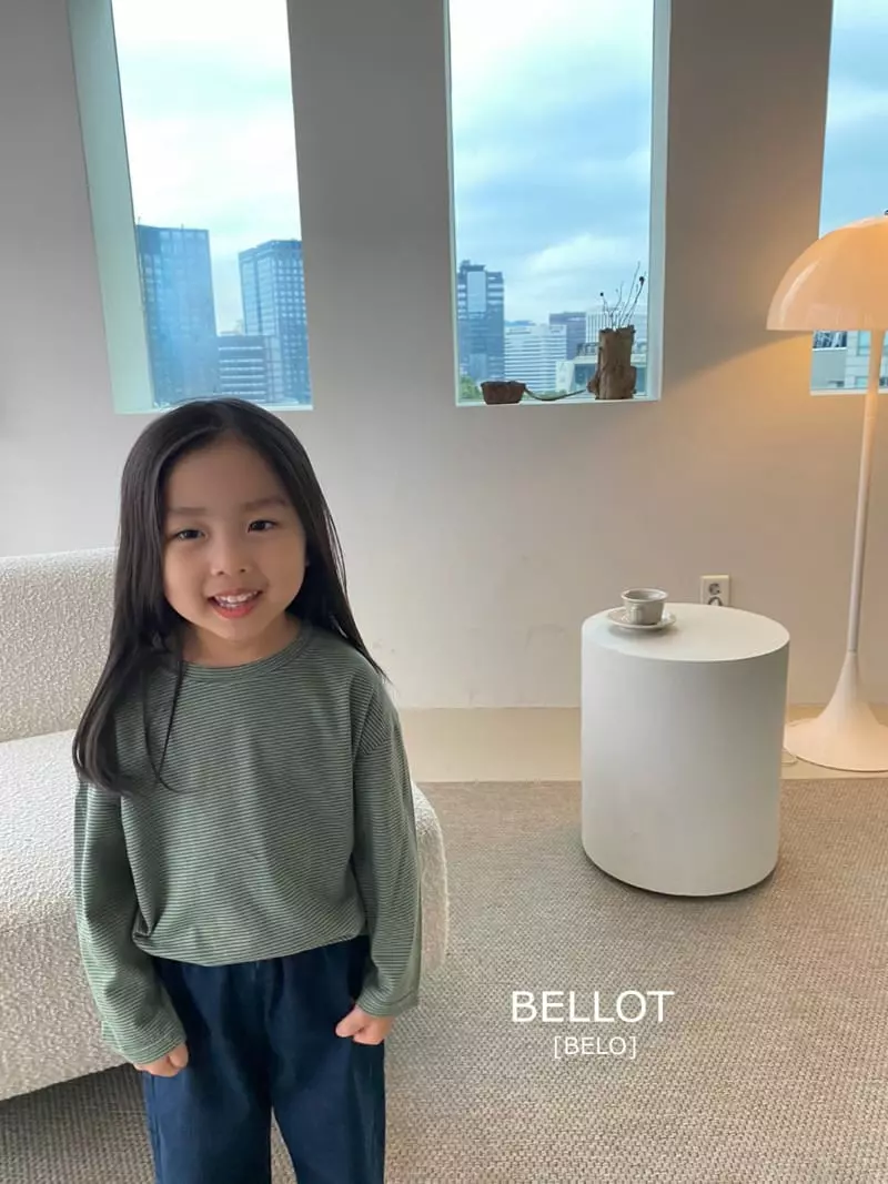 Bellot - Korean Children Fashion - #kidsstore - Stripes Tee - 2