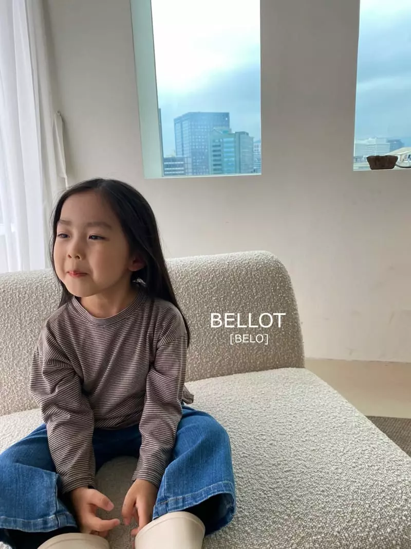 Bellot - Korean Children Fashion - #littlefashionista - Stripes Tee - 5