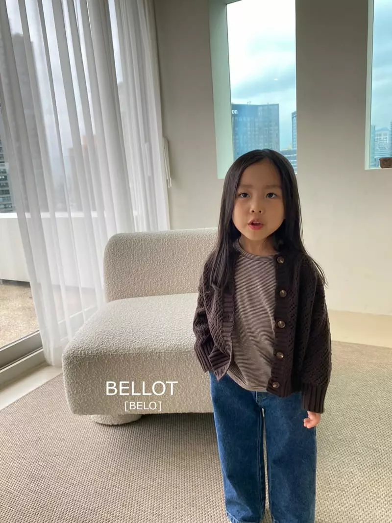 Bellot - Korean Children Fashion - #littlefashionista - Flower Cardigan - 10