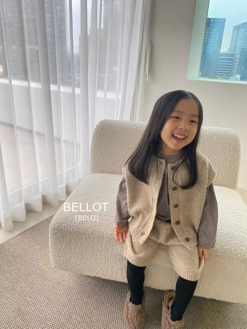 Bellot - Korean Children Fashion - #prettylittlegirls - Stripes Tee - 8