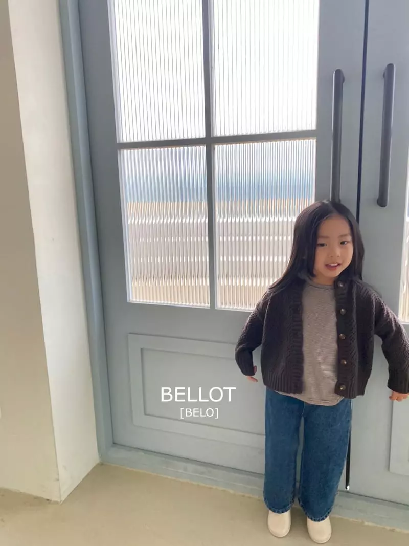 Bellot - Korean Children Fashion - #stylishchildhood - Stripes Tee - 11