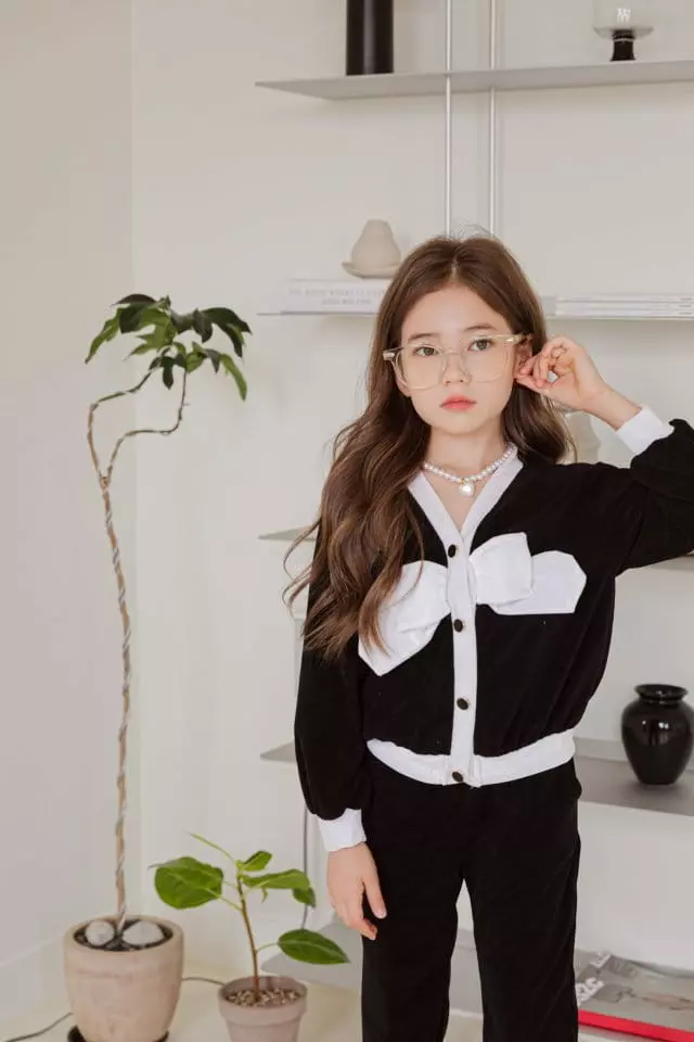 Berry Berry - Korean Children Fashion - #Kfashion4kids - Pussiong Top Bottom Set