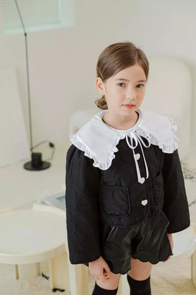 Berry Berry - Korean Children Fashion - #Kfashion4kids - Heart Quilting Jacket