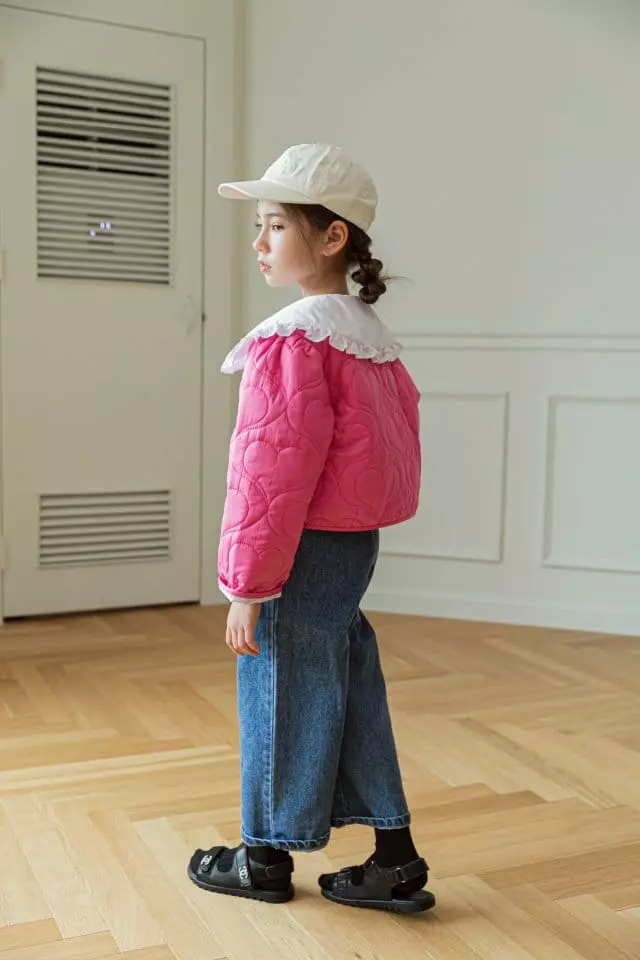 Berry Berry - Korean Children Fashion - #childofig - Heart Quilting Jacket - 9
