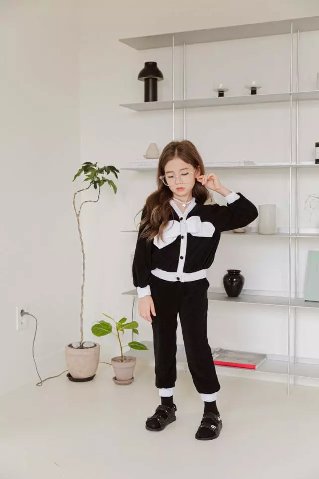 Berry Berry - Korean Children Fashion - #childrensboutique - Pussiong Top Bottom Set - 8