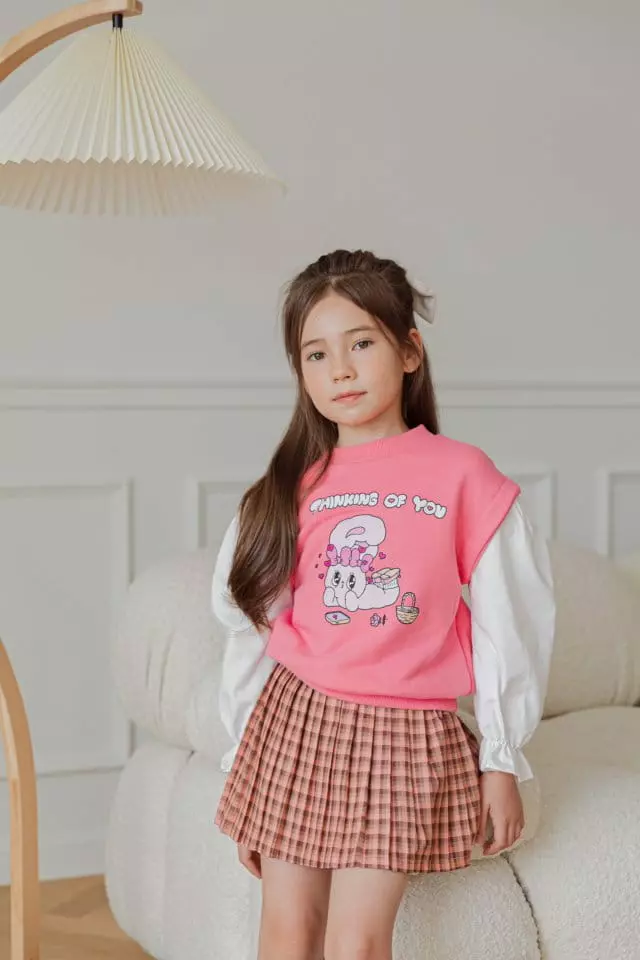Berry Berry - Korean Children Fashion - #childrensboutique - Colli Wrinkle Skirt - 2