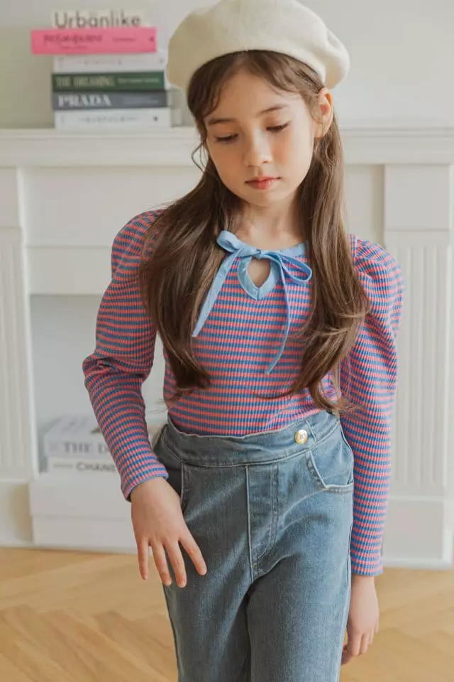 Berry Berry - Korean Children Fashion - #childrensboutique - Latte Tee - 8