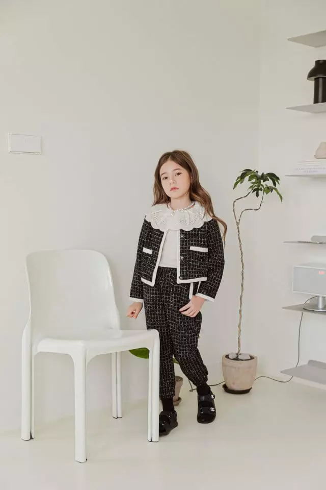 Berry Berry - Korean Children Fashion - #childrensboutique - Waffle Jogger Pants - 6