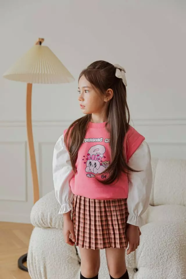 Berry Berry - Korean Children Fashion - #designkidswear - Colli Wrinkle Skirt - 3