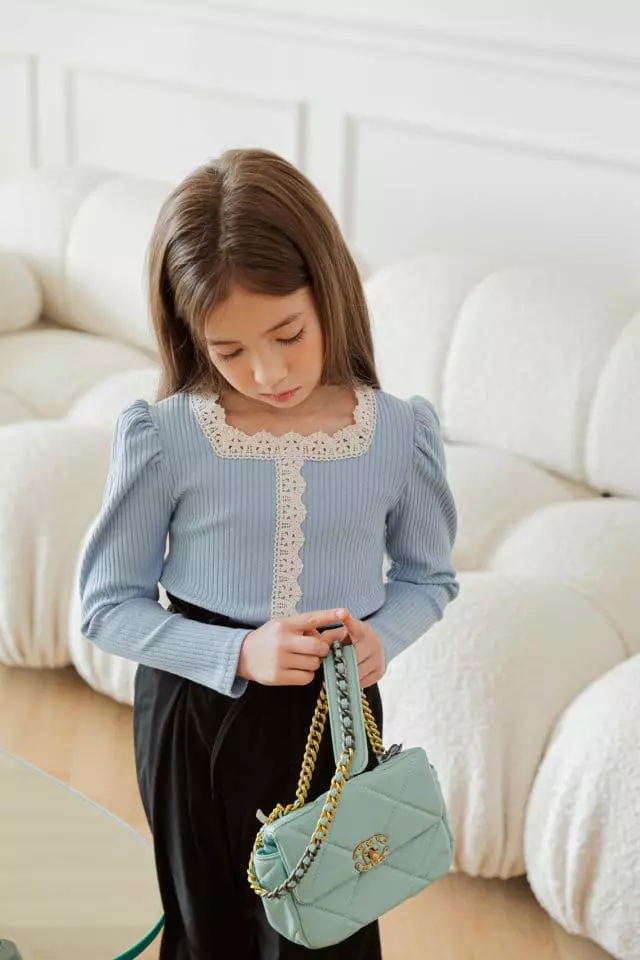 Berry Berry - Korean Children Fashion - #designkidswear - Love Rib Tee - 10