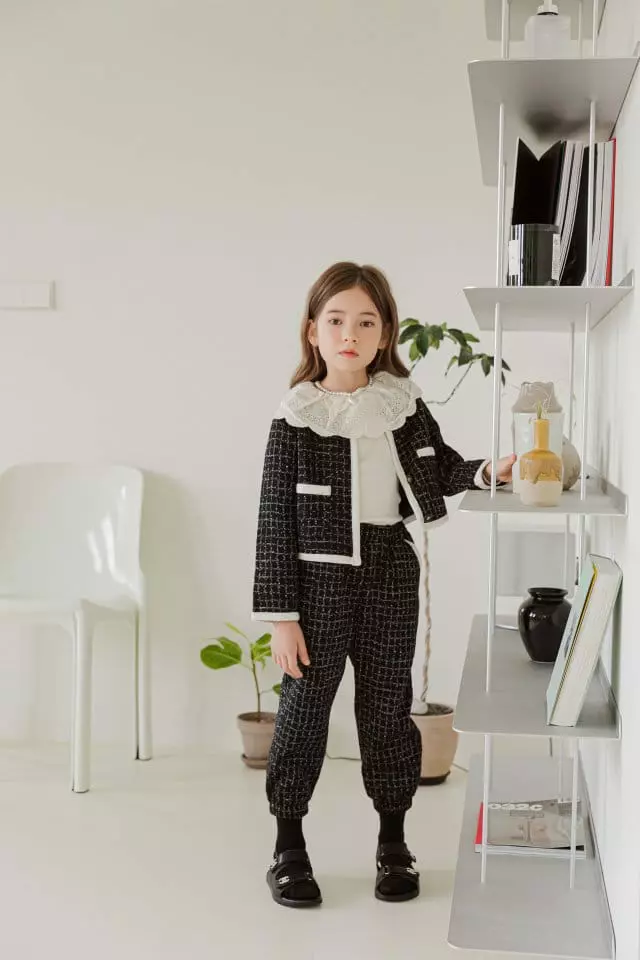 Berry Berry - Korean Children Fashion - #designkidswear - Waffle Jogger Pants - 7