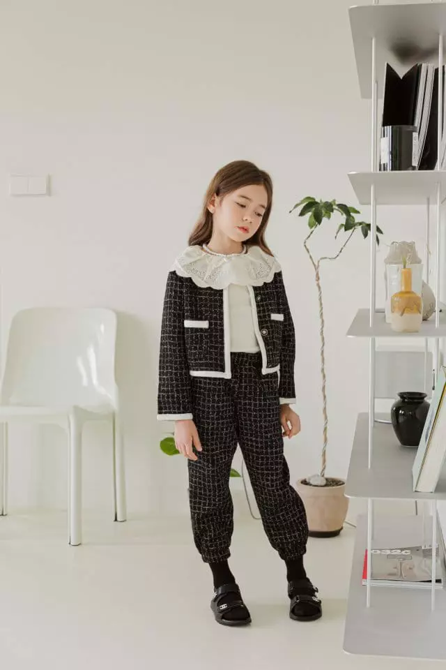 Berry Berry - Korean Children Fashion - #discoveringself - Waffle Jogger Pants - 8