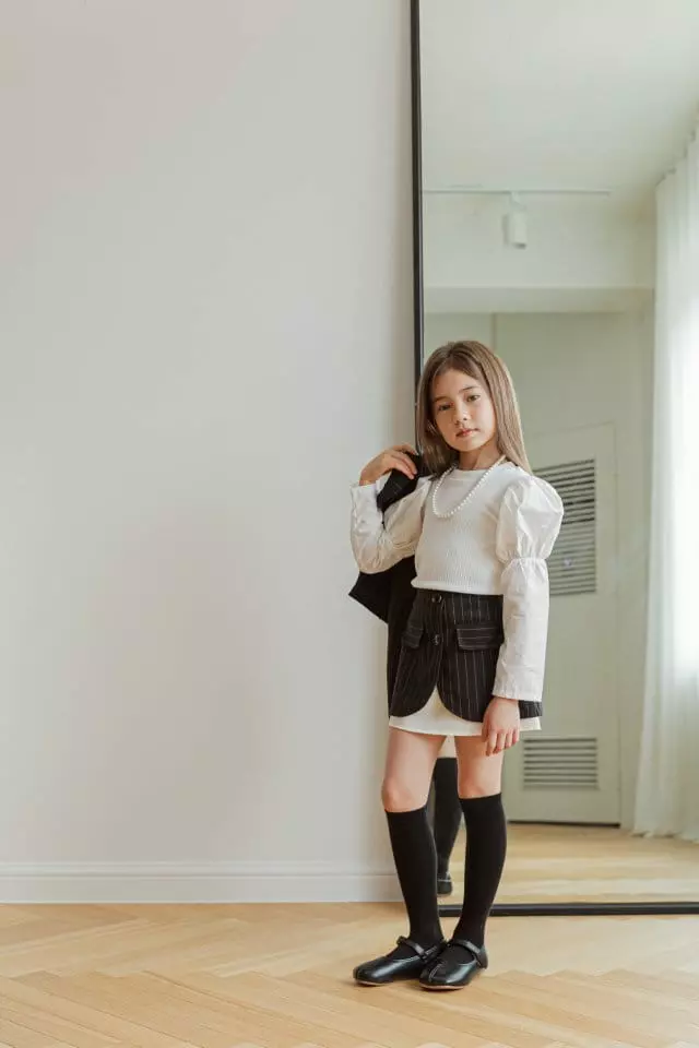 Berry Berry - Korean Children Fashion - #kidsshorts - Puff Tee - 6