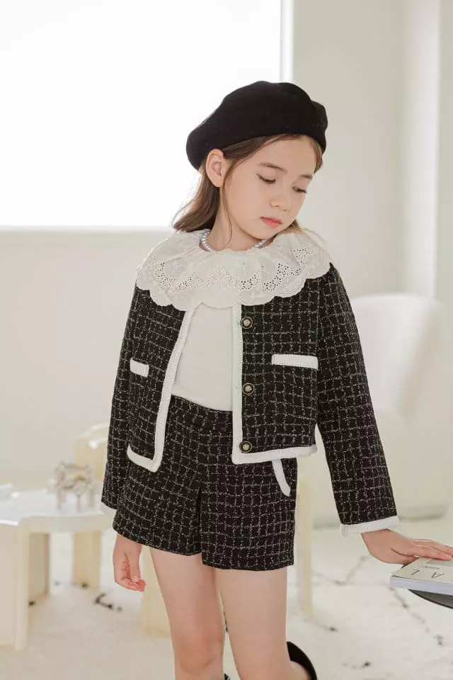 Berry Berry - Korean Children Fashion - #kidsshorts - Waffle Jacket - 2