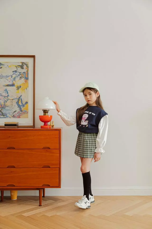 Berry Berry - Korean Children Fashion - #kidzfashiontrend - Colli Wrinkle Skirt - 8
