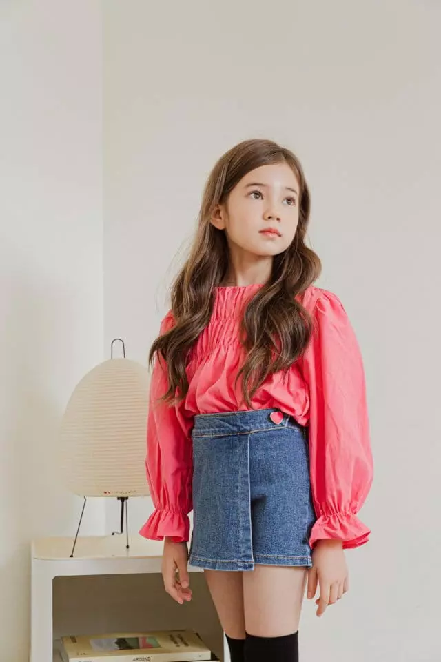 Berry Berry - Korean Children Fashion - #kidzfashiontrend - Wrap Button Pants - 2