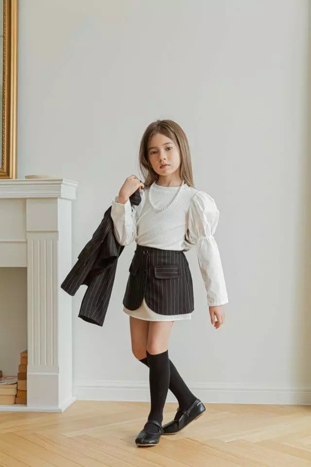 Berry Berry - Korean Children Fashion - #kidzfashiontrend - Puff Tee - 8