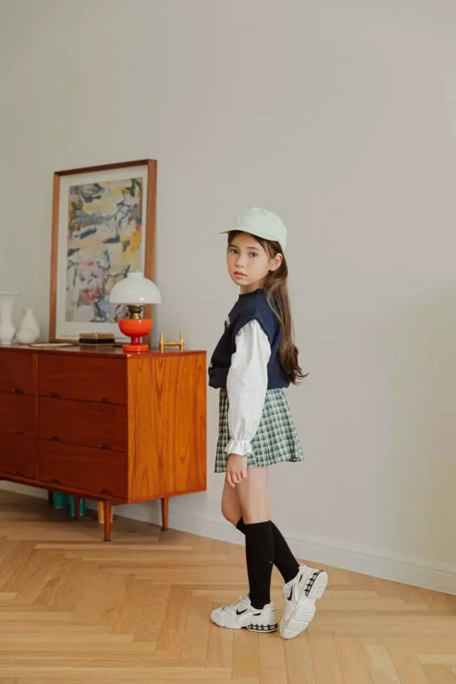 Berry Berry - Korean Children Fashion - #littlefashionista - Colli Wrinkle Skirt - 10