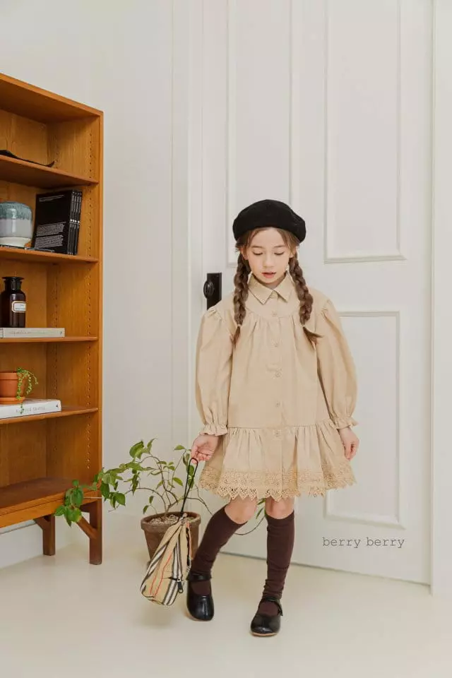 Berry Berry - Korean Children Fashion - #littlefashionista - Shirt One-piece - 6