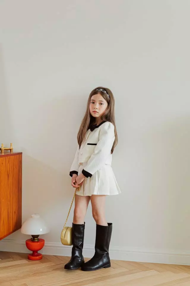 Berry Berry - Korean Children Fashion - #littlefashionista - Plain Jacket - 3