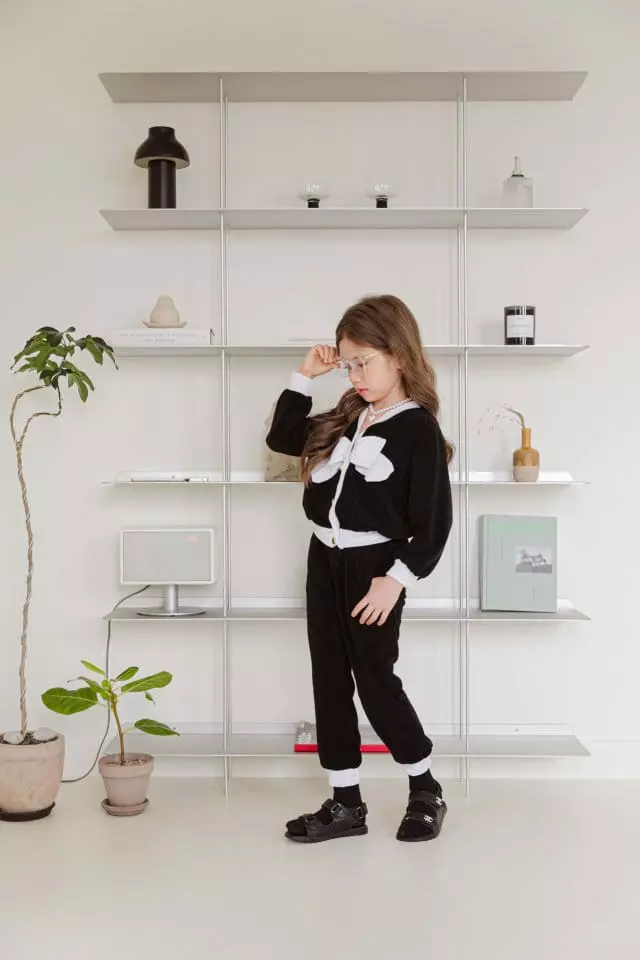 Berry Berry - Korean Children Fashion - #magicofchildhood - Pussiong Top Bottom Set - 3