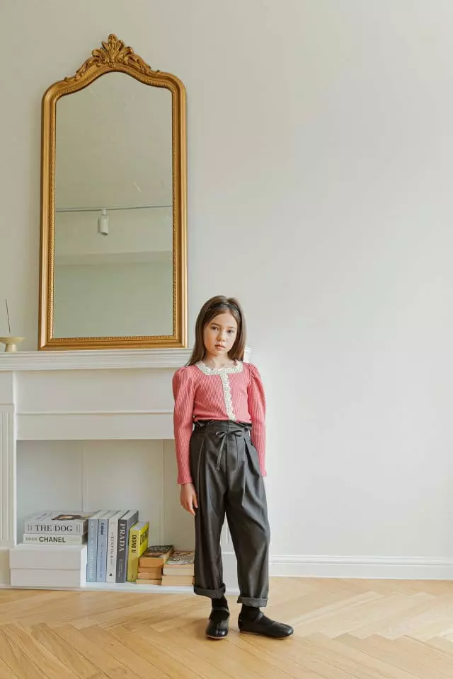 Berry Berry - Korean Children Fashion - #minifashionista - Love Rib Tee - 3