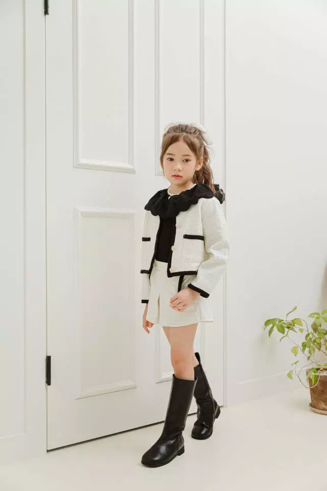 Berry Berry - Korean Children Fashion - #minifashionista - Waffle Jacket - 8