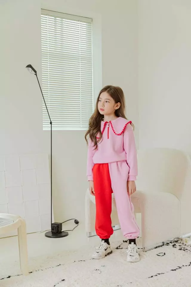 Berry Berry - Korean Children Fashion - #prettylittlegirls - Mello Top Bottom Set - 3