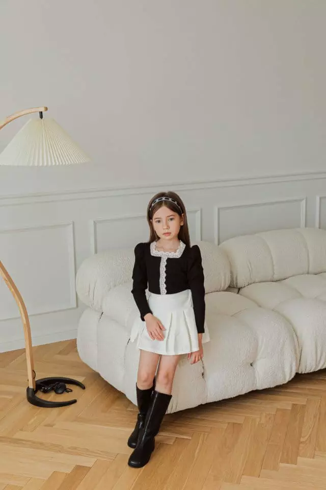 Berry Berry - Korean Children Fashion - #prettylittlegirls - Plain Skirt - 2