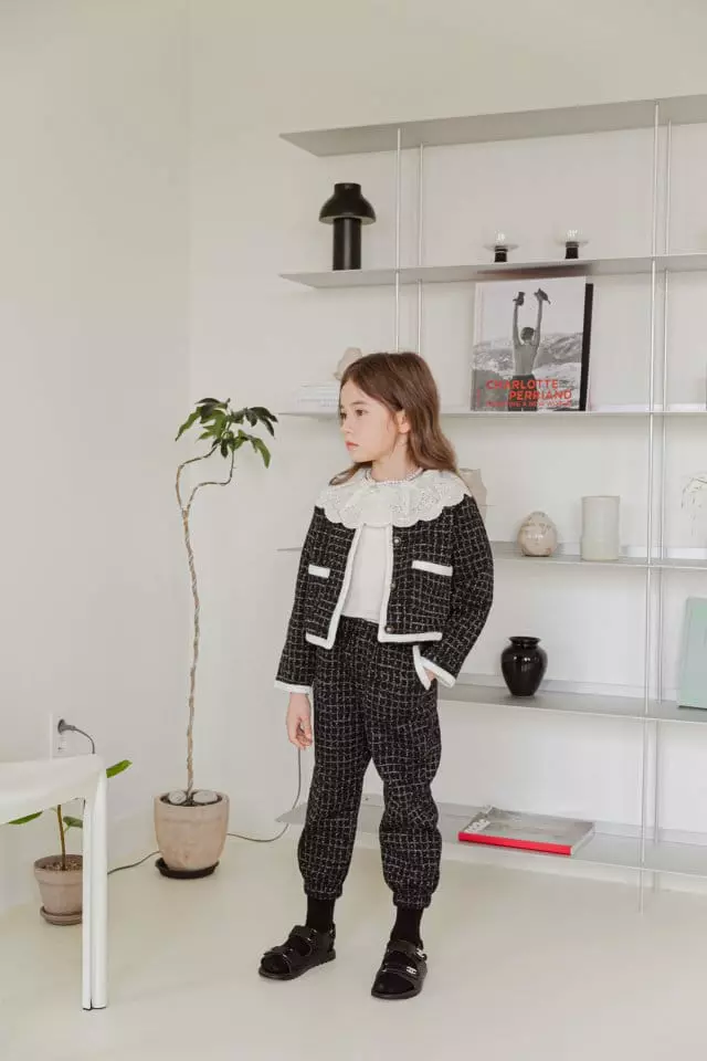 Berry Berry - Korean Children Fashion - #prettylittlegirls - Waffle Jogger Pants - 3