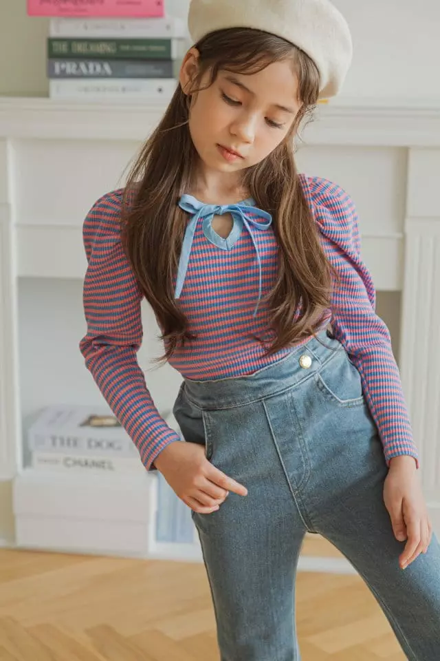 Berry Berry - Korean Children Fashion - #prettylittlegirls - Latte Tee - 4