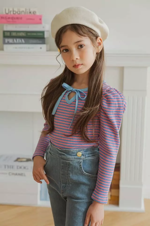 Berry Berry - Korean Children Fashion - #toddlerclothing - Latte Tee - 5